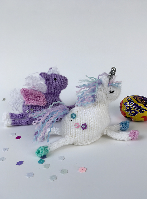 Unicorn & Pegasus Creme Egg Cover