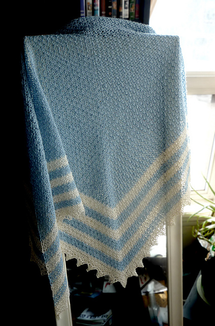 Sailor Blues Shawl