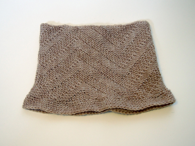 Sophisticated Chevrons Cowl