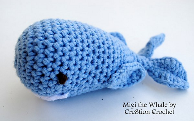 Migi The Whale- Amigurumi 