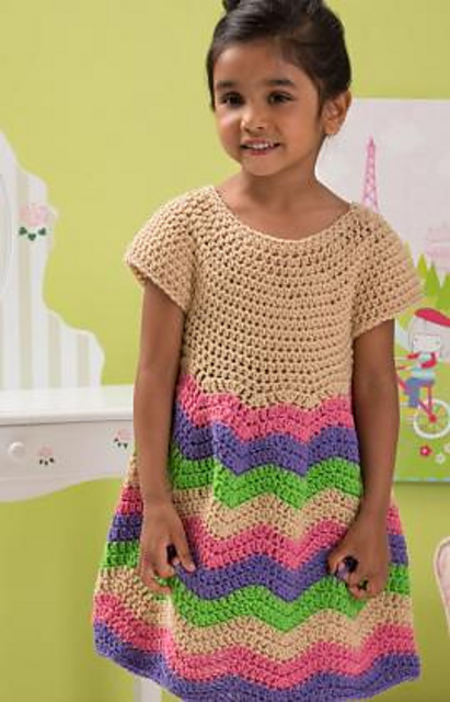 Children's Chevron Dress