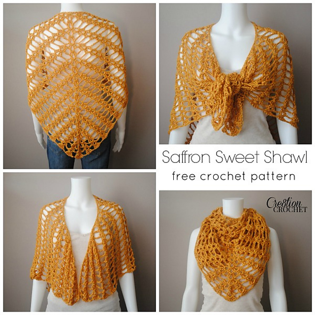 Saffron Sweet Shawl