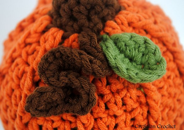 Infant Pumpkin Beanie