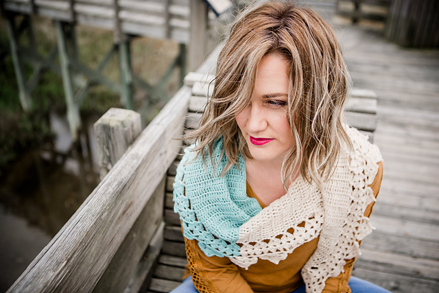 Crescent Motif Shawl