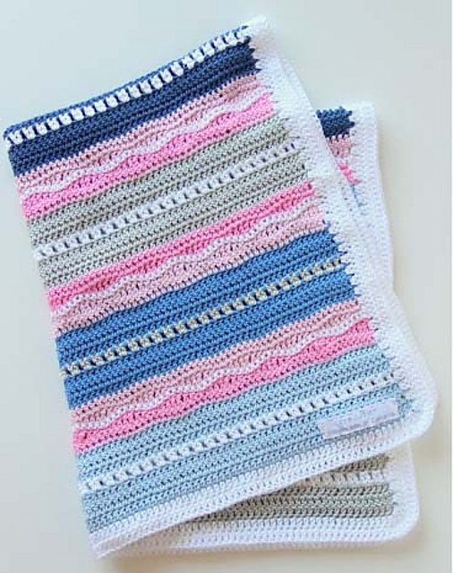 Miami Beach Girl baby blanket