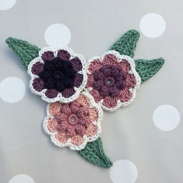 Flower Brooches