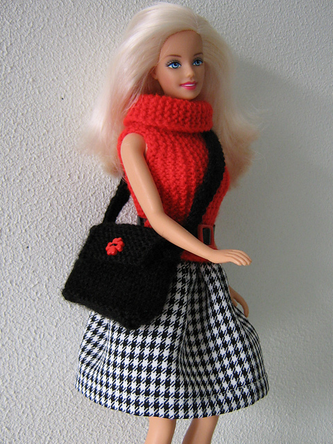 #0415 Grey Top & Black Skirt