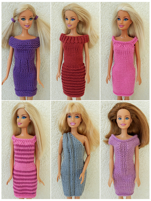 Gratis Patroon Barbie Jurk Crochet Pattern Haakpatroon Barbie
