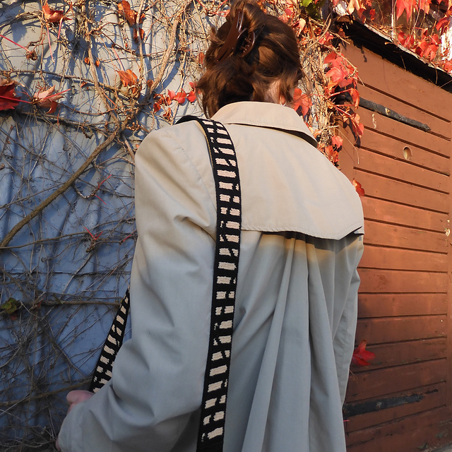 Bag strap "Autumn in the city"