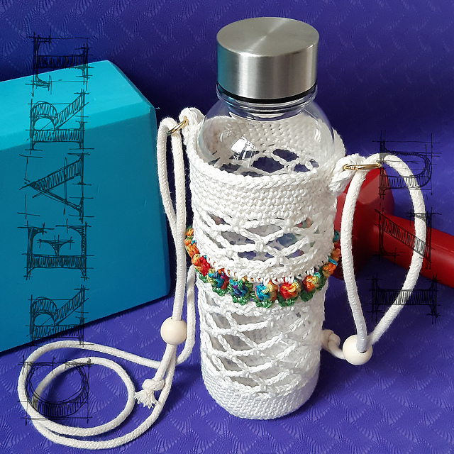 Waterbottle Holder 'Tulips'