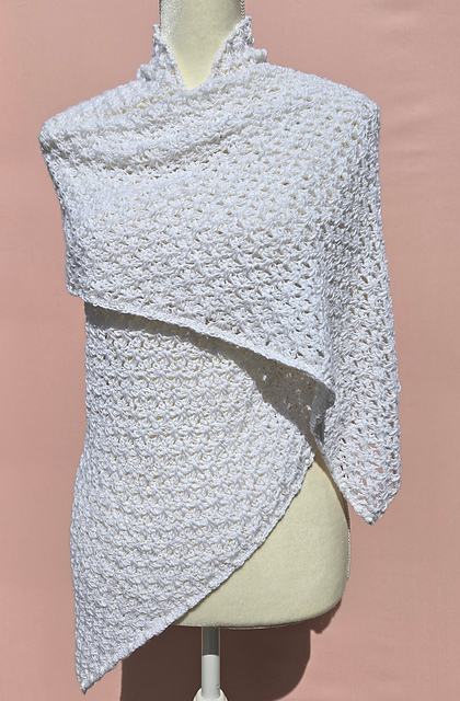 Gemma’s Magnolia Bridal Shawl