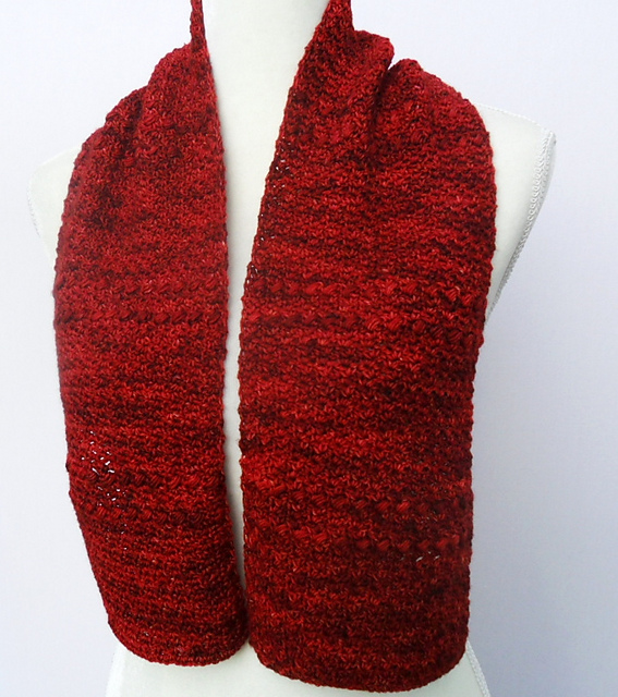 Sock Yarn Scarf