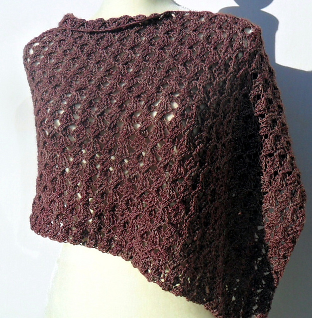 Ziggy Cross Stitch Poncho