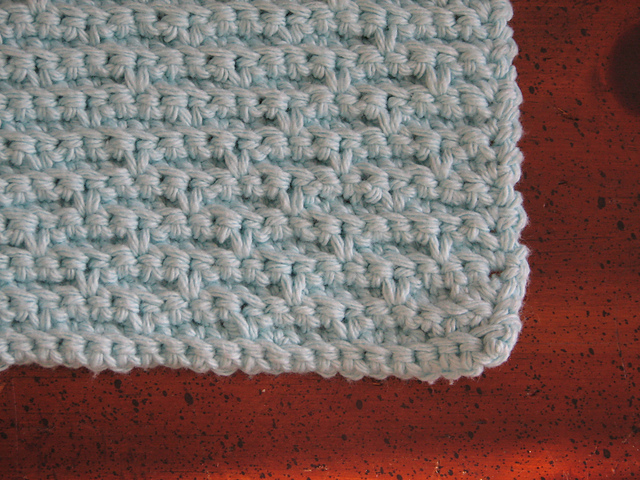 Basket Stitch Dishcloth