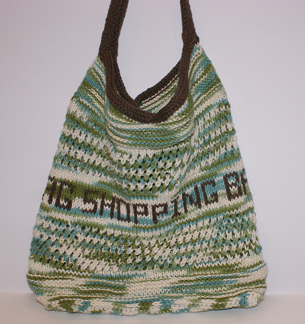 Lettered Shopping Bag