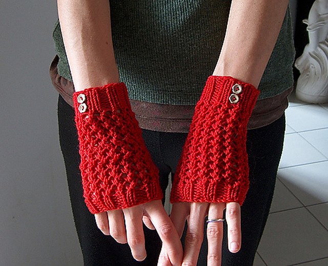 Cherry Red Handwarmers