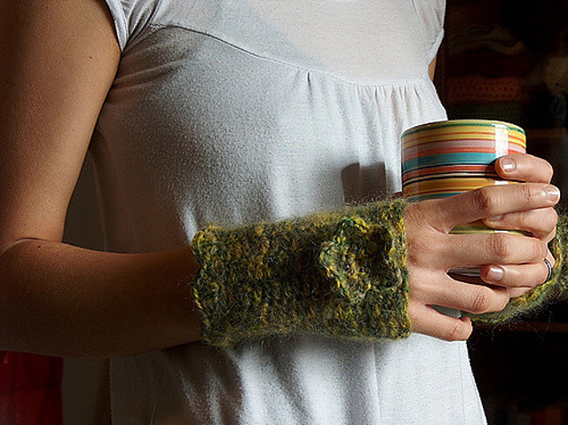 Mohair Handwarmers