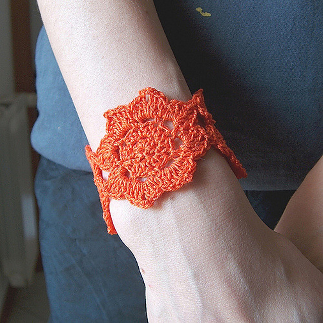 Lotus Flowers Cuff