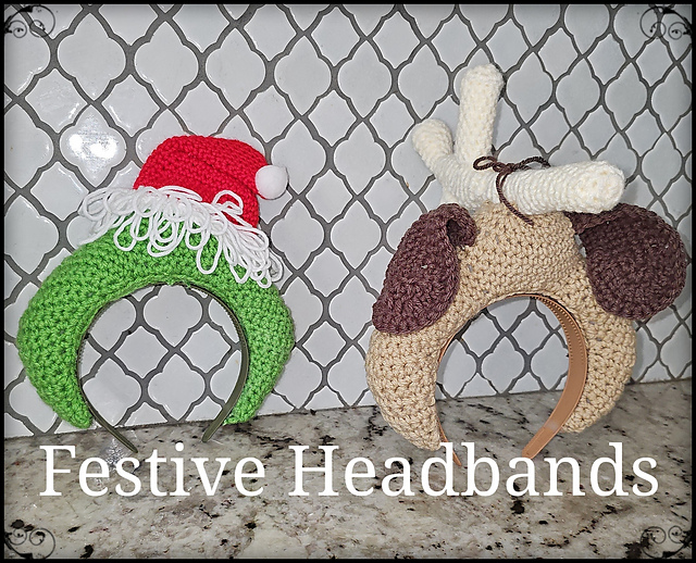 Grinch and Max Headbands
