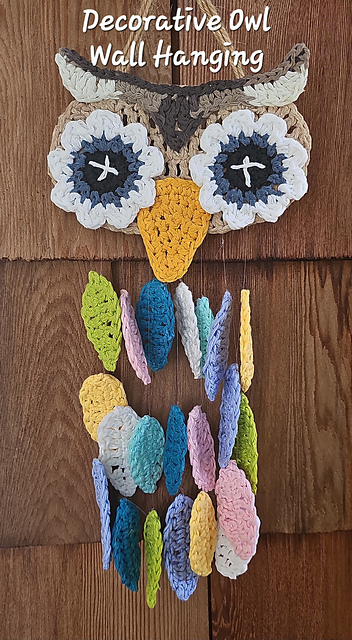 Boho Owl Wall Hanging