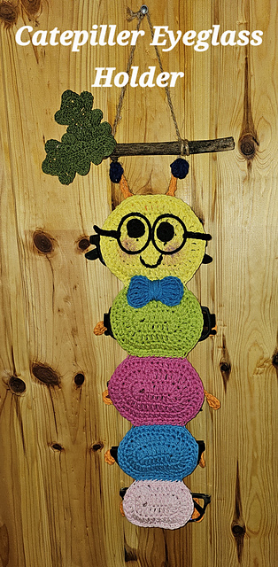 Caterpillar Eyeglass Holder