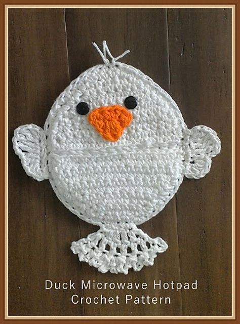 Duck Microwave Mitt
