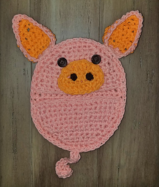 Pig Microwave Mitt