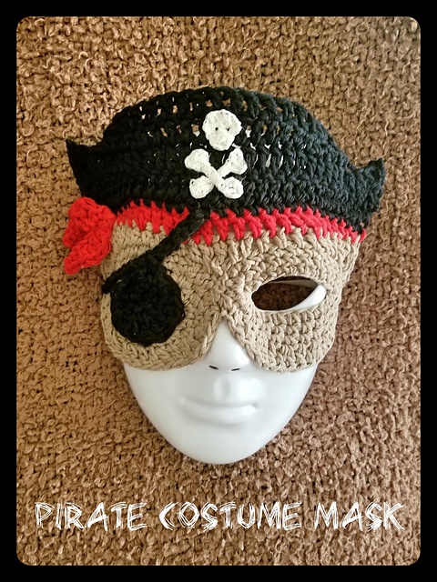 Pirate Costume Mask