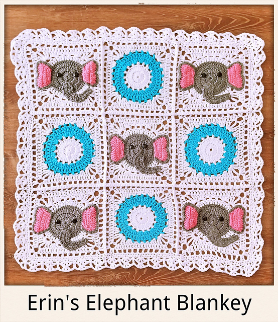 Elephant Baby Afghan