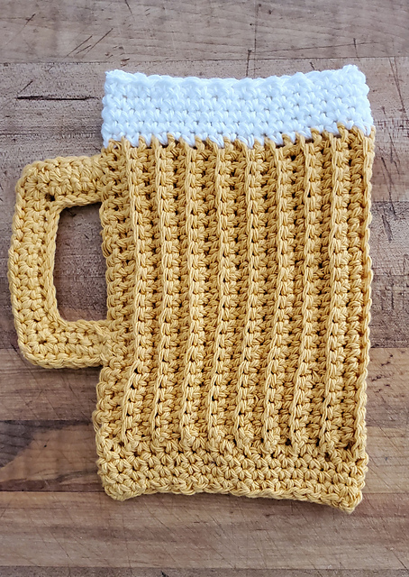 Beer Mug Hot Pad or Pot Holder