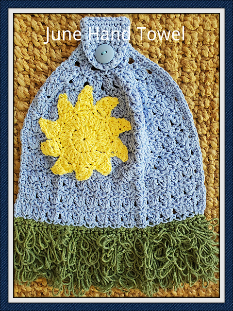 June Sun Hanging Hand Towel