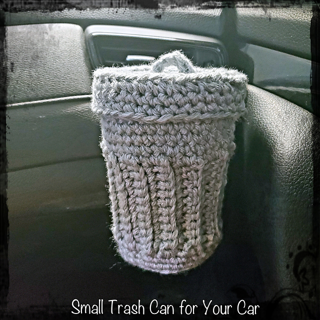Ravelry Garbage Can For Your Car pattern by Sharon E. Santorum