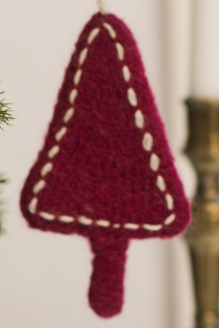 41. Grandekoration - Felted Fir Ornament