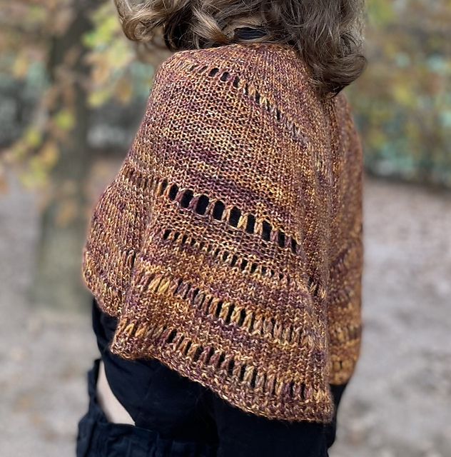 Sahara Sunset Shawl