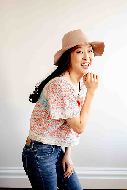 Harmony in Hues colorwork Top