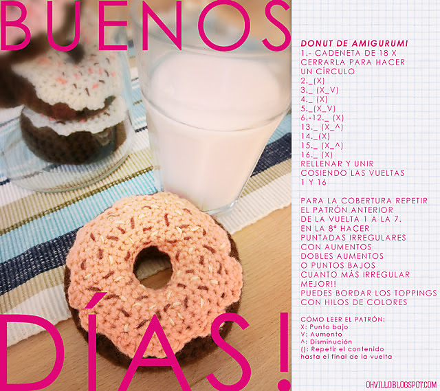 Amigurumi donut
