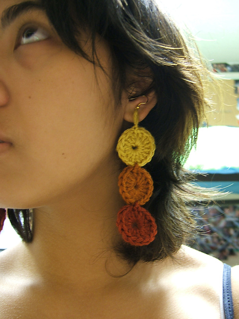 Trypdisc Earrings