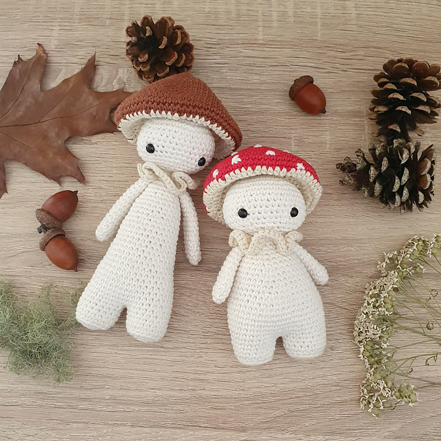 Finn and Phill the mushrooms
