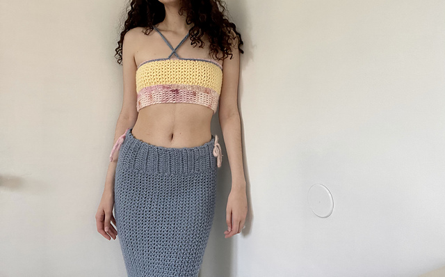 bandeau strappy top