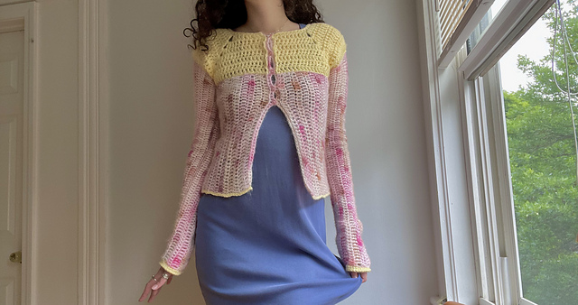 raglan cardigan