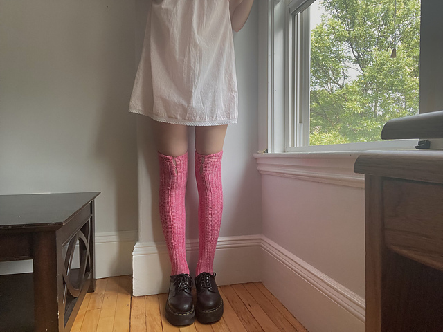 thigh high socks