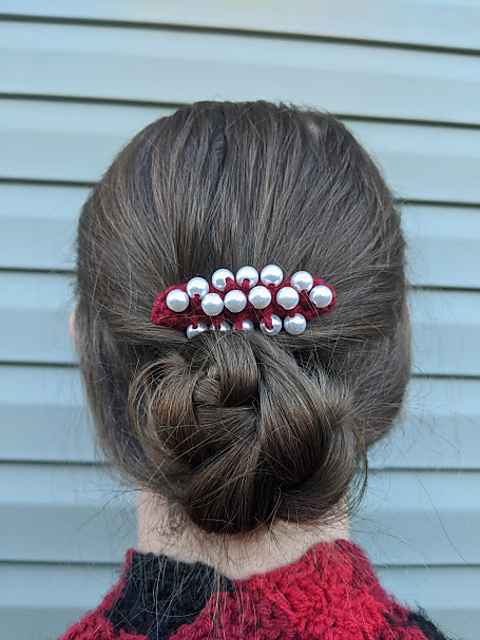 Pearl Hair Barrette
