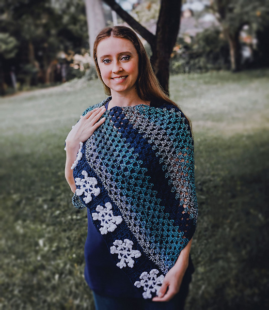 Snowflake shawl