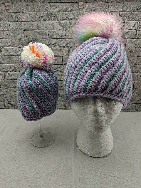 A Twist of Purple Hat