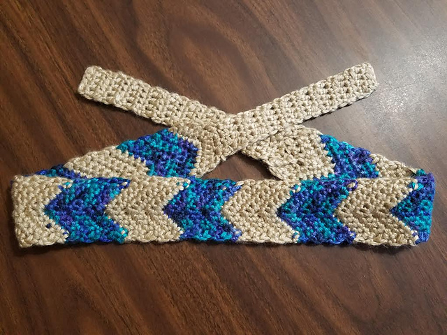 Hippie Chevron Headband