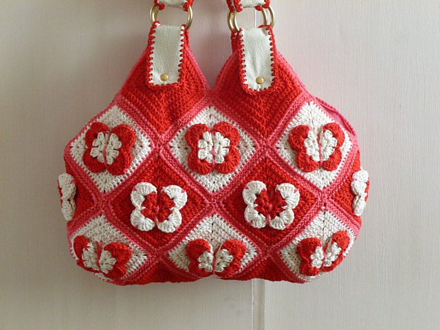 BARBOLETTA Stylish Handmade Crocheted Handbag