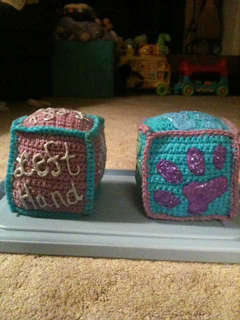 Crochet Character Cube
