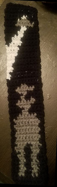 Grey Alien and UFO Bookmark