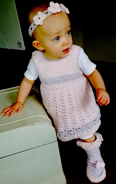 Baby Bella pinafore