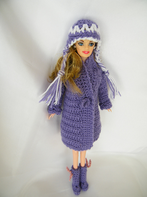 Fashion Doll Coat Set